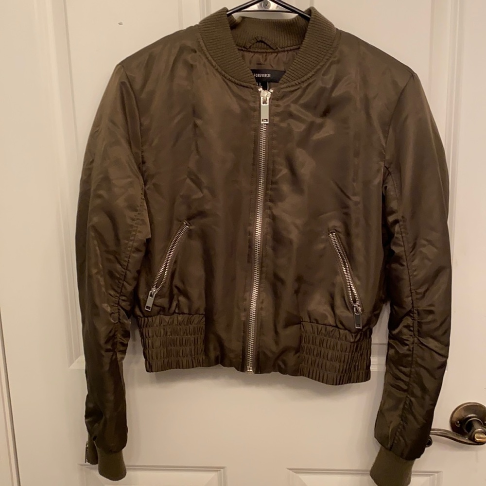 Forever 21 Bomber jacket in a size Small